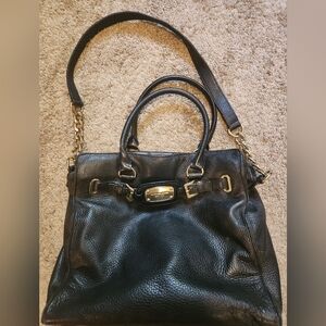Black Leather Women's Bag